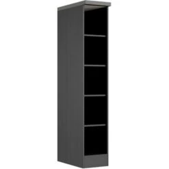 Held Möbel Midi-Regal Turin 30 Cm Wotaneiche/Graphit