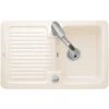 Villeroy & Boch Einbauspüle Condor 45 Ablaufg. Keramik Crema CeramicPlus