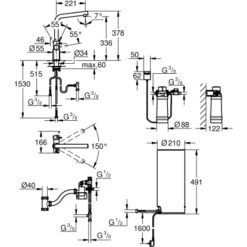 Grohe L-Auslauf Armatur Und Boiler Red Duo L-Size Supersteel 7 Grohe L-Auslauf Armatur Und Boiler Red Duo L-Size Supersteel -Küchenbedarf Geschäft 5288311 4520 100025162 1