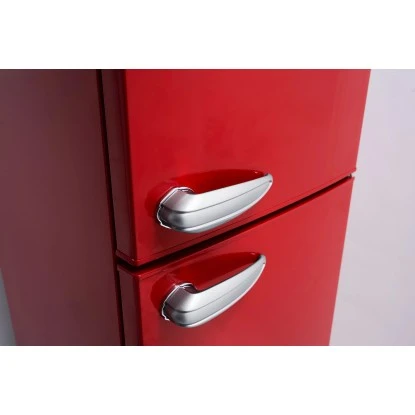 Respekta Kühl-Gefrierkombination KS144 Vintage VC Rot 10 Respekta Kühl-Gefrierkombination KS144 Vintage VC Rot – Bild 8