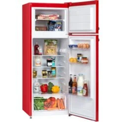 Respekta Kühl-Gefrierkombination KS144 Vintage VC Rot 18 Respekta Kühl-Gefrierkombination KS144 Vintage VC Rot -Küchenbedarf Geschäft 571958 4384 KS144VRA 05