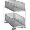 Wenko Schubladenregal 2 Etagen Metall Silber -Küchenbedarf Geschäft 746248 1068 1
