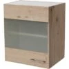 Flex-Well Glas-Oberschrank 50 Cm Arizona San Remo Eiche -Küchenbedarf Geschäft 7495856 4051 hg50 riva